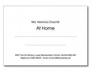 At home card 8