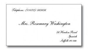 Thermographic Printing | Thermofast Printing | Thermographic Printing Company | Thermographic Printed Stationery