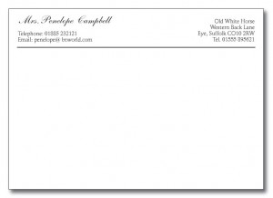 Thermographic Printing | Thermofast Printing | Thermographic Printing Company | Thermographic Printed Stationery