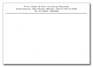 Thermographic Printing | Thermofast Printing | Thermographic Printing Company | Thermographic Printed Stationery
