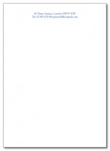 Thermographic Printing | Thermofast Printing | Thermographic Printing Company | Thermographic Printed Stationery